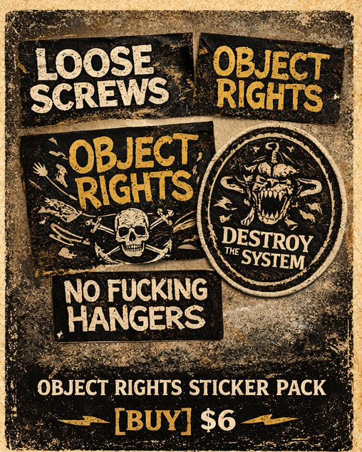 Object Rights Sticker Pack ad